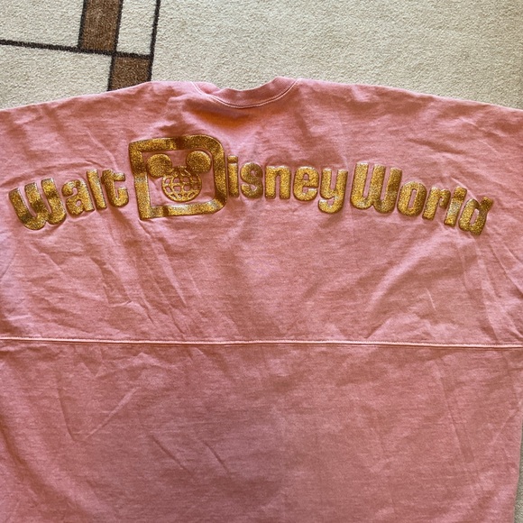 Disney Tops - Walt Disney World Pink Crewneck Spirit Jersey 1X